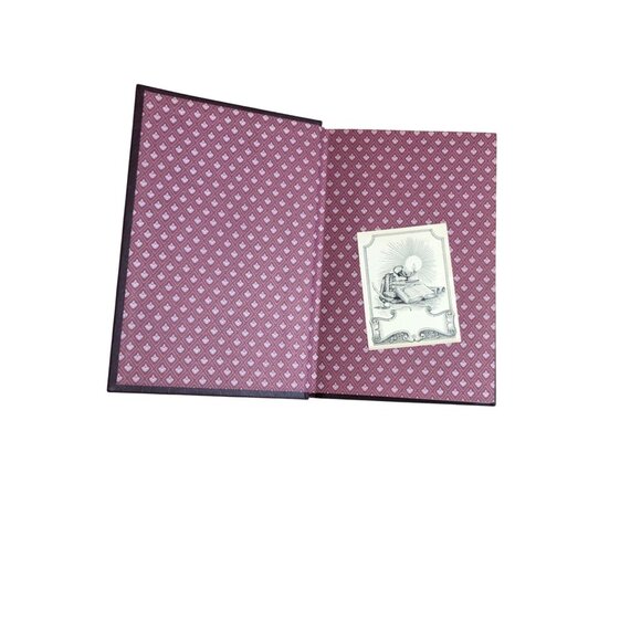 Vanity Fair Leather Bound Book William Makepeace Thackeray Gilded Illust Decor S - Picture 10 of 16